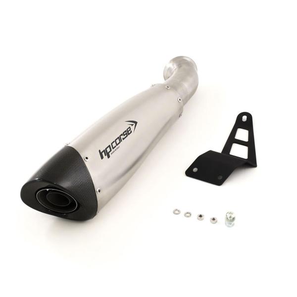 HPcorse Evoxtreme 310mm Satin exhaust approved Ducati Hypermotard 821 2013-2015