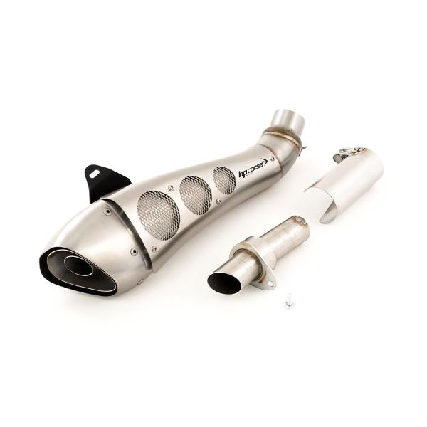 Scarico HPcorse Hydro-Classic satinato omologato Ducati Scrambler 803 2015-2020