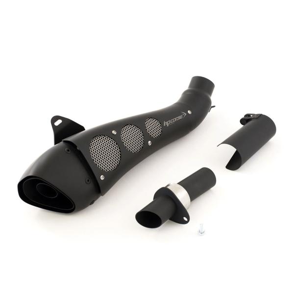 Scarico HPcorse Hydro-Classic nero omologato Ducati Scrambler 803 2015-2020