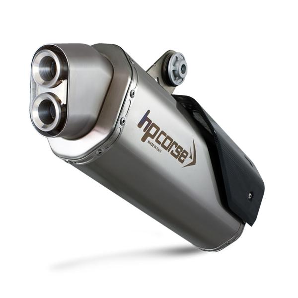 Scarico HPcorse 4-Track R satinato omologato Honda Africa Twin 1000 2016-2019