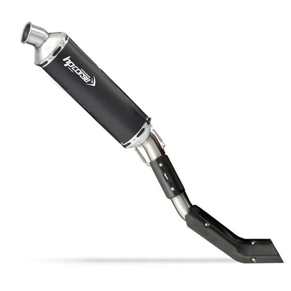 HPcorse SP-1 Titanium Black high exhaust approved Honda Africa Twin 1100 2020-2024