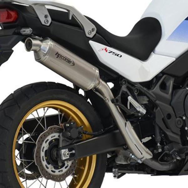 HPcorse SP-1 Short Titanium exhaust approved Honda XL750 Transalp 2023-2024