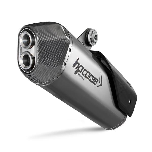 Scarico HPcorse SPS Carbon titanio omologato Honda Africa Twin 1000 2016-2019