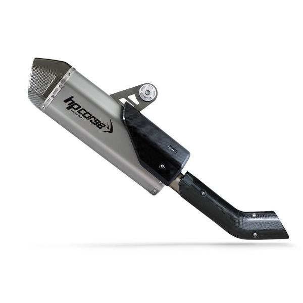 Scarico HPcorse SPS Carbon titanio omologato Honda Africa Twin 1100 2020-2024