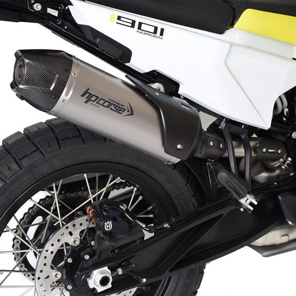 HPcorse SP-1 Carbon Short exhaust approved Husqvarna Norden 901 2022-2023
