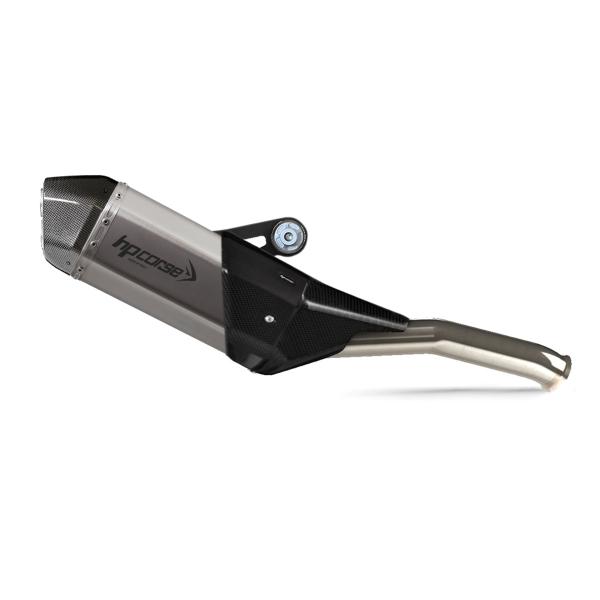 Scarico HPcorse SPS Carbon Short titanio omologato Husqvarna Norden 901 2022-2023