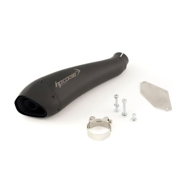 Scarico HPcorse Hydroform nero omologato Kawasaki Z800 2013-2016