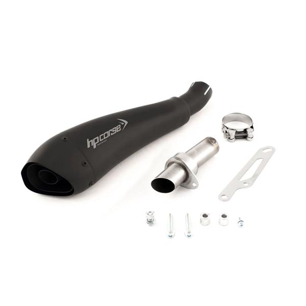 Scarico HPcorse Hydroform nero omologato Kawasaki Z750 2004-2006