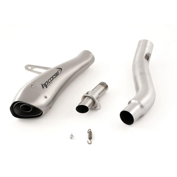Scarico HPcorse Hydroform satinato omologato Kawasaki Z800 2013-2016