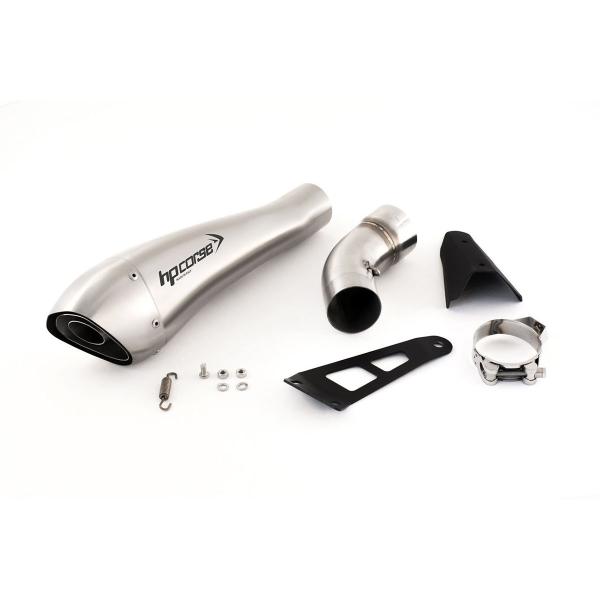 Scarico HPcorse Hydroform satinato omologato Kawasaki Z900 2017-2019