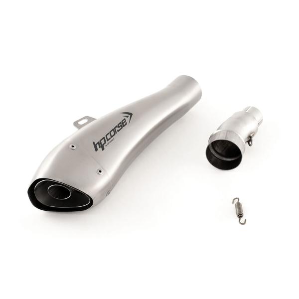 Scarico HPcorse Hydroform satinato omologato Kawasaki ZX6R 600 2009-2016