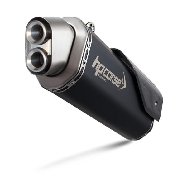 Scarico HPcorse 4-Track R nero omologato KTM SuperAdventure 1290S/R 2013-2020