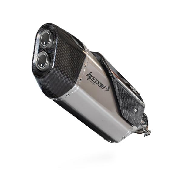 HPcorse SP-3 Carbon Short Titanium exhaust approved KTM Duke 790 2018-2020