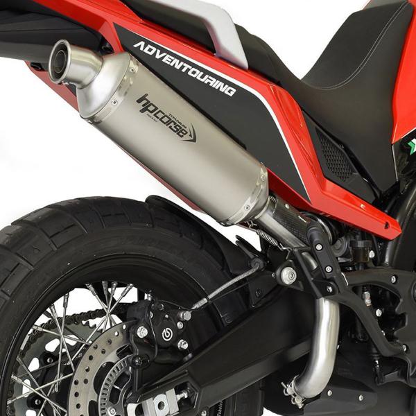 HPcorse SP-1 Short Titanium exhaust approved Moto Morini Xcape 650 2021-2024