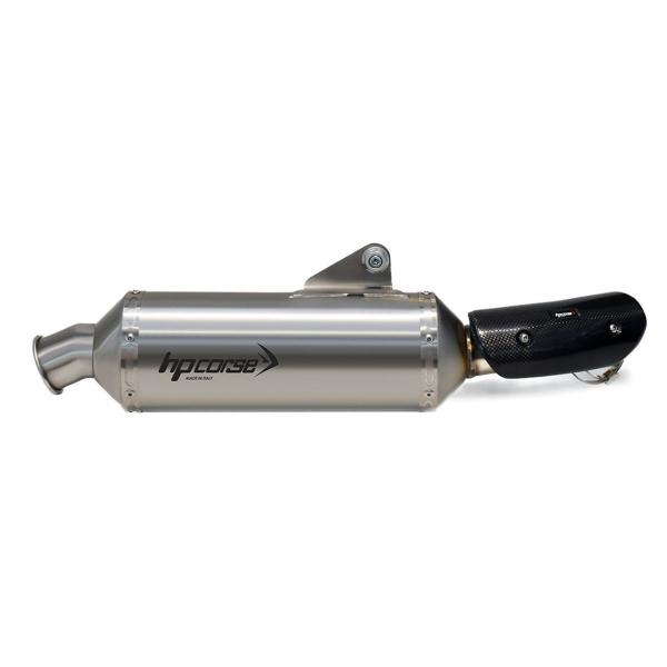 HPcorse SP-1 Short Satin exhaust approved Royal Enfield Himalayan 450 2024