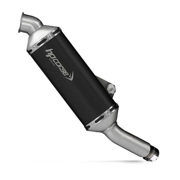 HPcorse SP-1 Short Black exhaust Racing Royal Enfield Himalayan 410 2021-2023