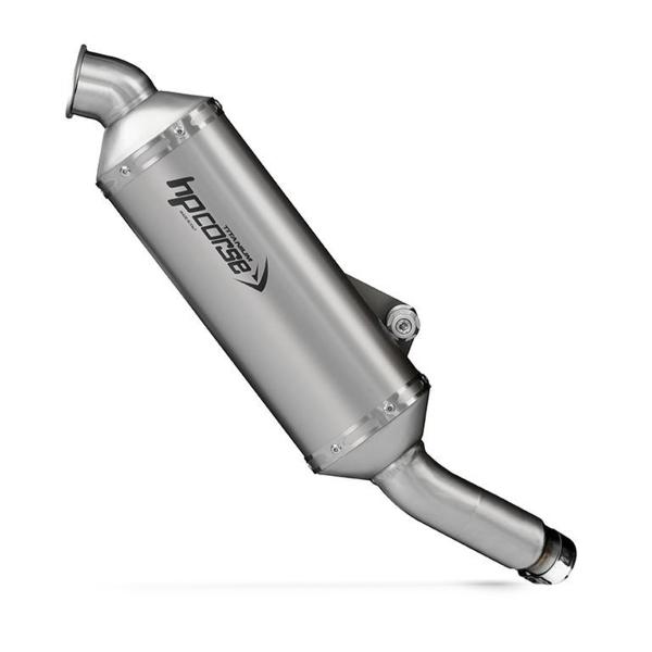 HPcorse SP-1 Short Titanium exhaust Racing Royal Enfield Himalayan 410 2021-2023