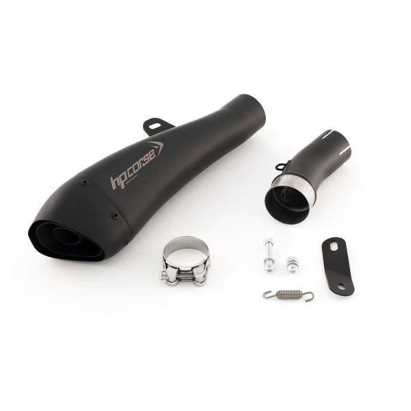 Scarico HPcorse Hydroform nero omologato Suzuki GSXR600 2006-2007