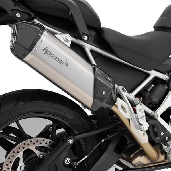 HPcorse SPS Carbon 350 Satin exhaust approved Triumph Tiger 1200 GT/Rally/PRO 2021-2024