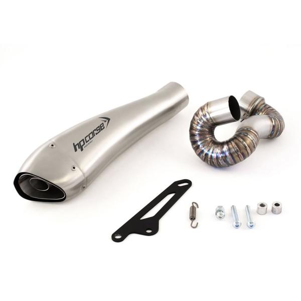 Scarico HPcorse Hydroform satinato omologato Triumph Street Triple 675 2007-2012