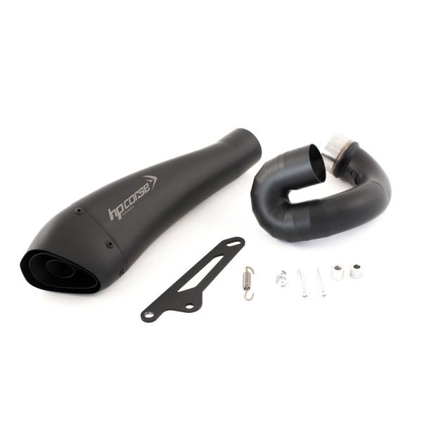 Scarico HPcorse Hydroform nero omologato Triumph Street Triple 675 2007-2012