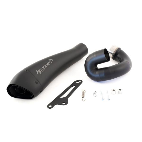 Scarico HPcorse Hydroform nero omologato Triumph Street Triple 675 2013-2015