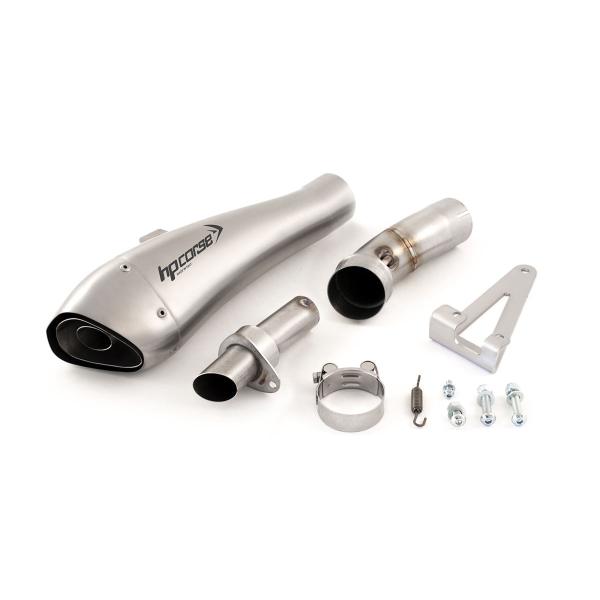 Scarico HPcorse Hydroform satinato omologato Triumph Speed Triple 1050 2007-2010