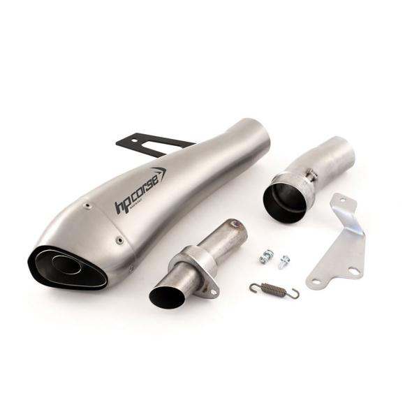 Scarico HPcorse Hydroform satinato omologato Triumph Speed Triple 1050 2005-2006