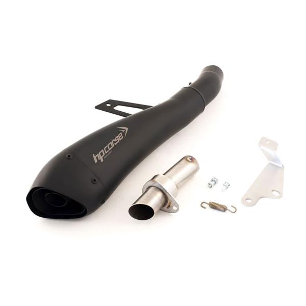Scarico HPcorse Hydroform nero omologato Triumph Speed Triple 1050 2007-2010