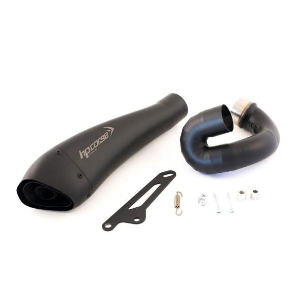 Scarico HPcorse Hydroform nero omologato Triumph Speed Triple 1050 2005-2006