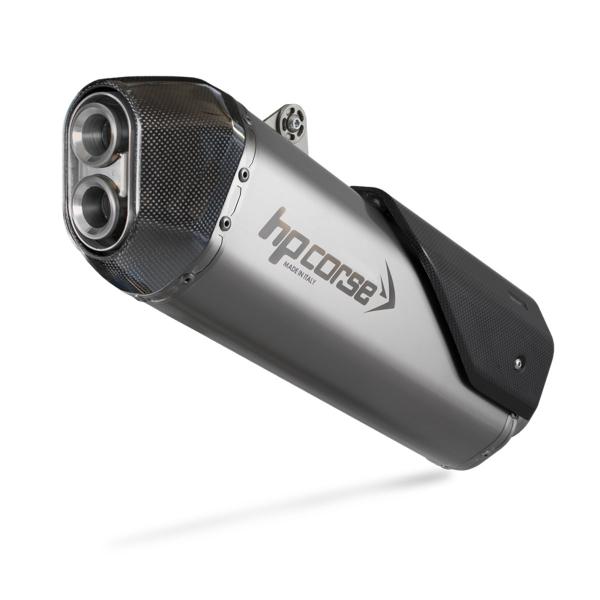 Scarico HPcorse SPS Carbon titanio omologato Triumph Tiger 800 2010-2018