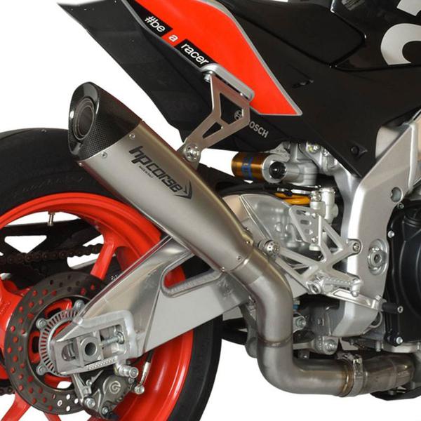 HPcorse Evoxtreme 310mm Titanium exhaust Racing Aprilia RSV4 Tuono V4 2017-2018