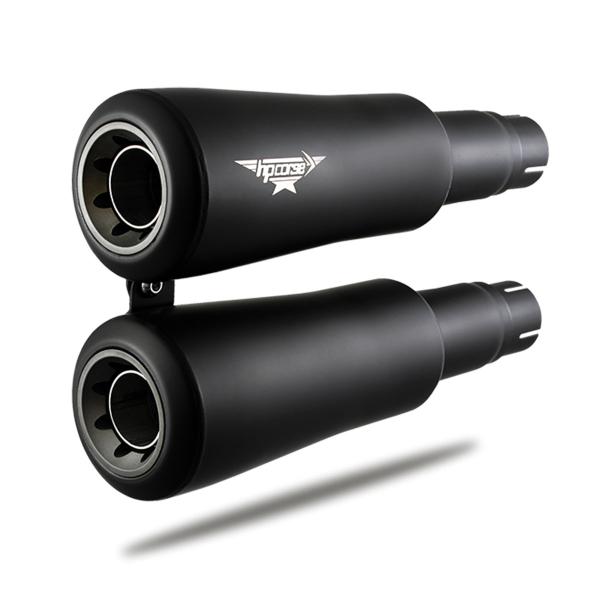 Scarico HPcorse V2 nero Racing Indian Scout Sixty 2017-2020