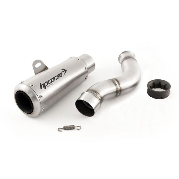 Scarico HPcorse GP07 satinato Racing Triumph Street Triple 765 2017-2022