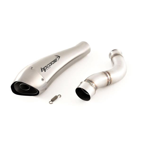 Scarico HPcorse Hydroform satinato Racing Triumph Street Triple 765 2017-2022