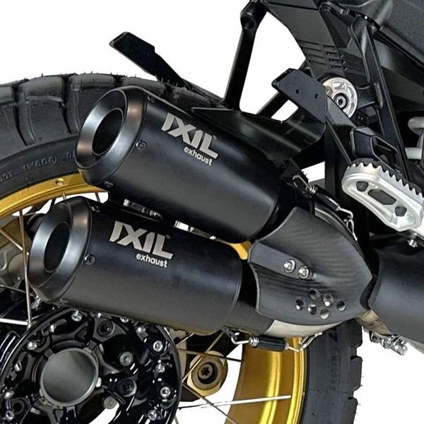 IXIL 2RB Dual Race Xtrem Black exhaust approved steel BMW R1300R/RS 2025-2026