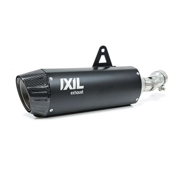 IXIL V4B Race left exhaust racing steel Black Suzuki GSXR1300 Hayabusa 2021-2024