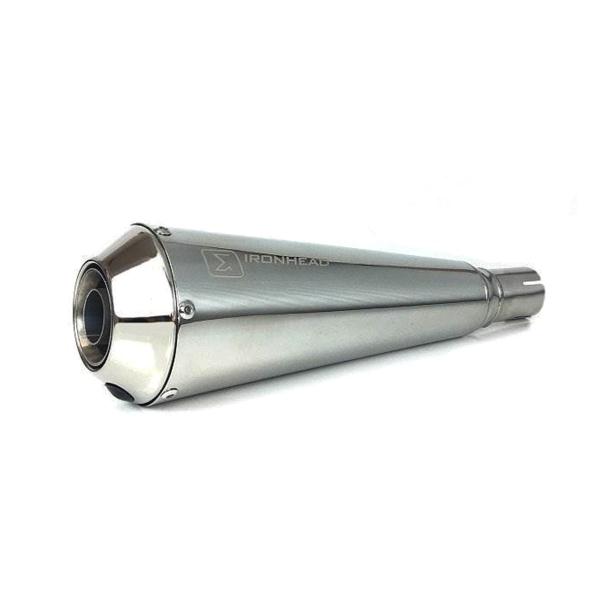 Scarico destro IXIL OVC11SS Ironhead Conical acciaio omologato Triumph Speed Twin 900 2016-2022