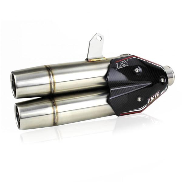 IXIL L5X Dual Hyperlow XXL exhaust racing steel Vespa GTS300