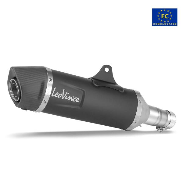 Leovince Nero exhaust steel approved slip-on Triumph Tiger 1200GT 2022-2024
