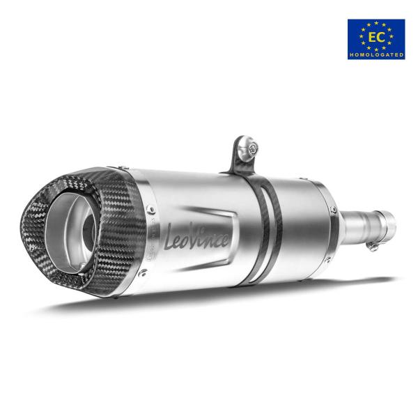 Leovince Factory S exhaust steel approved slip-on BMW R1200RS 2015-2016