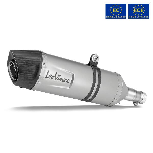 Leovince LV ONE EVO exhaust steel approved slip-on Yamaha Xmax 300 2017-2020