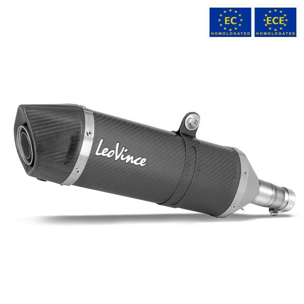 Terminale scarico Leovince LV ONE EVO omologato carbonio KTM 790 Duke 2018-2020