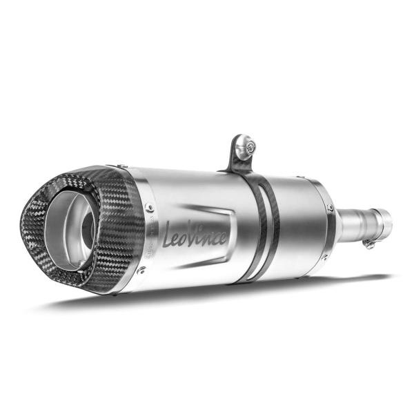 Leovince LV ONE EVO exhaust steel racing slip-on Kawasaki Z400 2019-2021