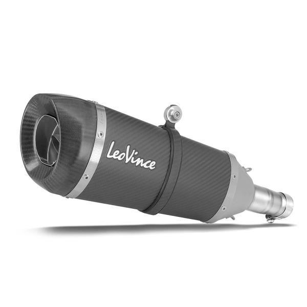 Leovince Factory S exhaust carbon racing slip-on Aprilia Tuono V4 1100 2019-2020