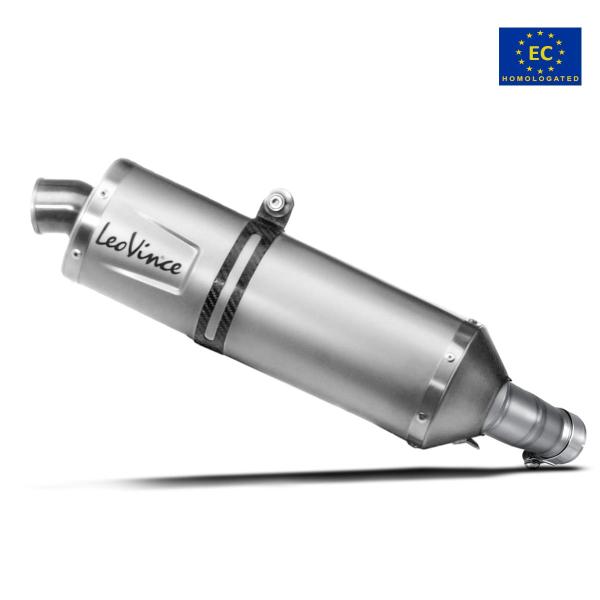 Leovince LV ONE EVO exhaust steel approved slip-on Honda Africa Twin 1100 2020-2024