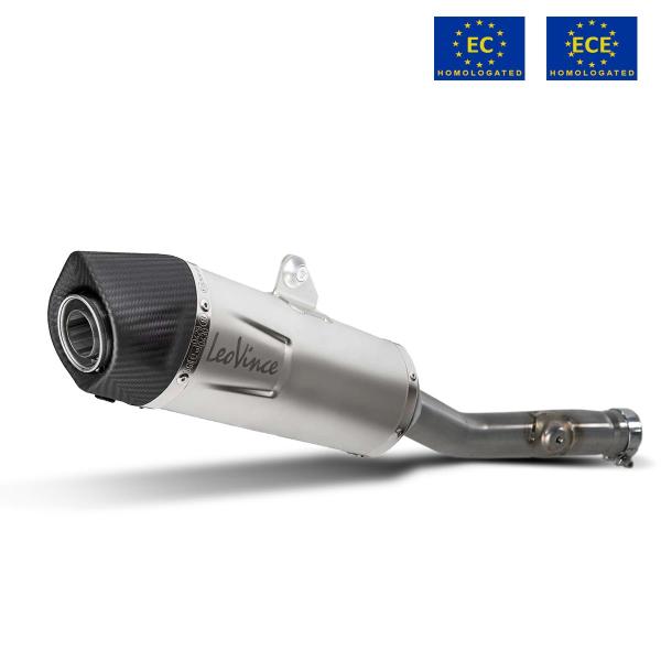 Leovince LV ONE EVO exhaust steel approved slip-on Gas Gas ES700 2022-2024