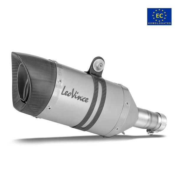 Leovince LV PRO exhaust steel approved slip-on Moto Morini Xcape 650 2021-2024