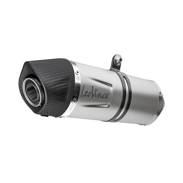 Leovince LV ONE EVO steel Racing exhaust TRK702/X 2023-2024