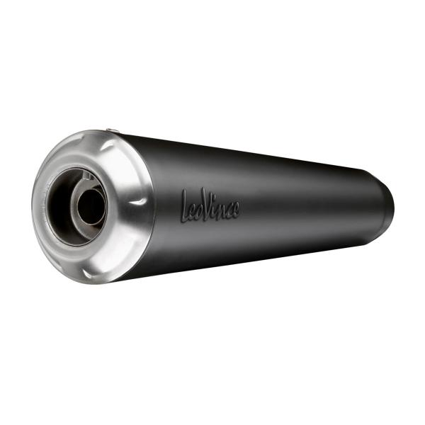 Leovince Classic Racer black steel Racing exhaust GB350S 2025